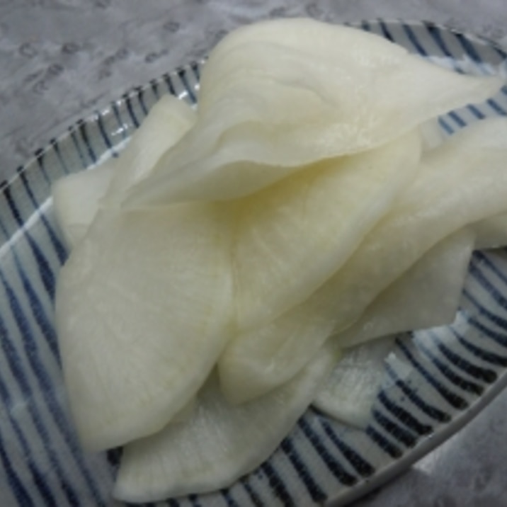 簡単 昆布茶で大根の漬物 レシピ 作り方 By Ponrinn 楽天レシピ